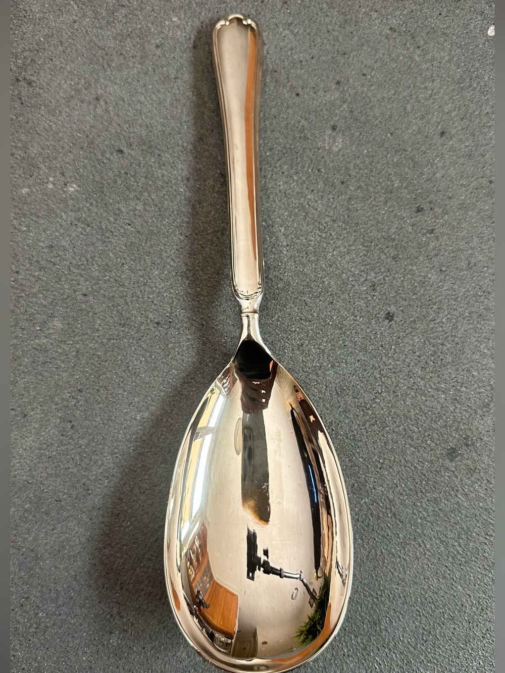 Silver Plated Large Serving Spoon